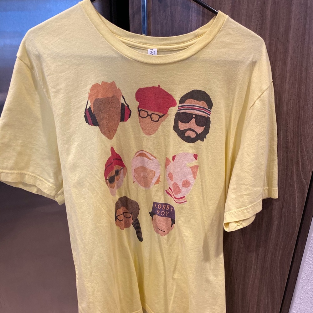 Men’s Wes Anderson Movie T-shirt - Soft Fabric!